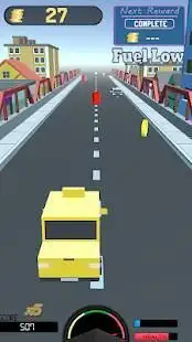 Taxi Car Racing Game Screen Shot 2