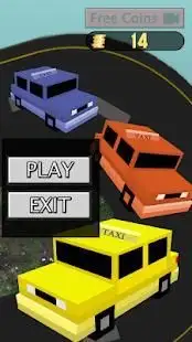 Taxi Car Racing Game Screen Shot 0