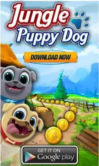Puppy dog Pals : dog rush Screen Shot 1