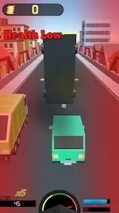 Taxi Car Racing Game Screen Shot 1
