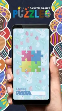 Easter Jigsaw Puzzles - Easter Games Screen Shot 0