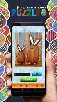 Easter Jigsaw Puzzles - Easter Games Screen Shot 1