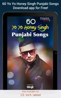 60 Yo Yo Honey Singh Punjabi Songs Screen Shot 4