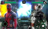 Dual Sword Red Superhero - Dead Fighting Pool Game Screen Shot 3