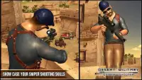 Desert Military Sniper Shooter : FPS Sniper Game Screen Shot 4