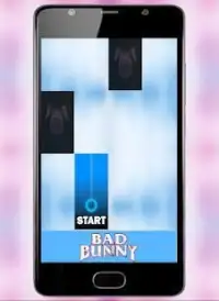 Badbunny Piano Canción tiles * Screen Shot 4