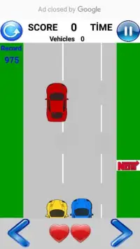 Mini Car Racing for Kids Screen Shot 1