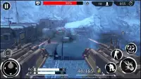 Winter Battlefield Shootout : FPS Shooting Games Screen Shot 1