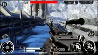 Winter Battlefield Shootout : FPS Shooting Games Screen Shot 3