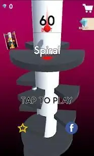 Spiral Jump Ball 3D Screen Shot 5