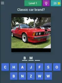 Classic Car Trivia Screen Shot 11