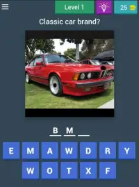 Classic Car Trivia Screen Shot 5