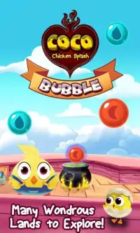 bubble coco 2 : chicken splash Screen Shot 2