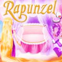 ** Princess Rapunzel makeup salon: hazel baby