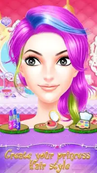 ** Princess Rapunzel makeup salon: hazel baby Screen Shot 4