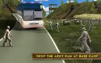 Real Army Bus Simulator 2018 – Transporter Games Screen Shot 1
