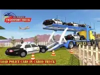 US Police Transport Truck Cargo :Vehicle Transport Screen Shot 7