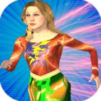 Super Flash Speed Girl-Lady Flash Girl:Flash Game