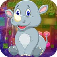 Kavi Escape Game 439 Small Rhinoceros Escape Game