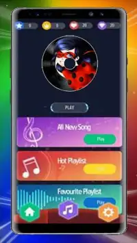 Lady Bug Piano Tiles Screen Shot 6