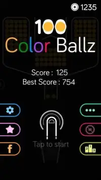 100 Color Ballz : Frenzy King's Challenge Screen Shot 9