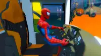 Superhero Big Bus Stunt Simulator Screen Shot 2