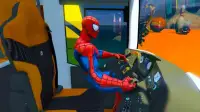 Superhero Big Bus Stunt Simulator Screen Shot 3