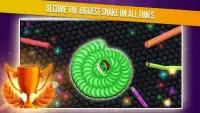 Slither Snake.io - Worm Eater Dash With Masks Screen Shot 0