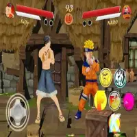 Super Luffyy saiyan naruto gokuu Fighter Screen Shot 4