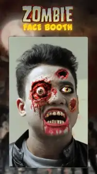 Zombie Face Booth Makeup Screen Shot 0