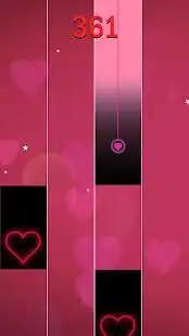 Pink Hearts Piano Tiles 2018 Screen Shot 6