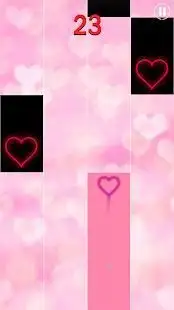 Pink Hearts Piano Tiles 2018 Screen Shot 5
