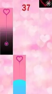 Pink Hearts Piano Tiles 2018 Screen Shot 3