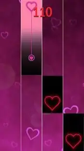 Pink Hearts Piano Tiles 2018 Screen Shot 4