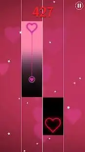 Pink Hearts Piano Tiles 2018 Screen Shot 1