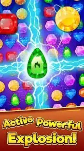 Jewel Blast Free - jewels and gems match 3 games Screen Shot 6