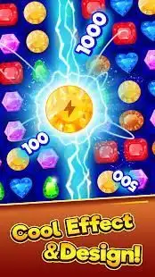 Jewel Blast Free - jewels and gems match 3 games Screen Shot 0