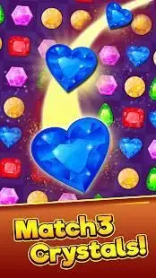 Jewel Blast Free - jewels and gems match 3 games Screen Shot 8