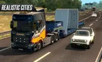 Euro Truck Driving 2018 Screen Shot 1