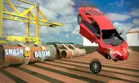 Crash Car Engine Beam Damage Sim – Speed Bumps Screen Shot 8