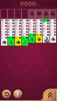Classic FreeCell solitaire challenge Screen Shot 3