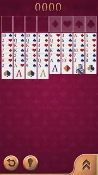 Classic FreeCell solitaire challenge Screen Shot 1