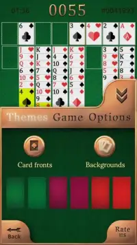 Classic FreeCell solitaire challenge Screen Shot 2
