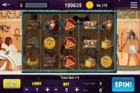Cleopatra Slots Fortunes of Luxor Egypt Screen Shot 4