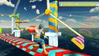 Real Stuntman Water Run Wipeout Free Games 2018 Screen Shot 8