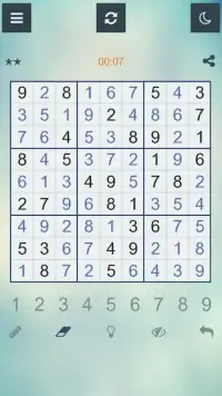Sudoku Q - Klassiek spel Screen Shot 2