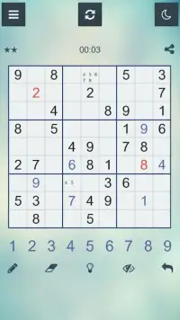 Sudoku Q - Klassiek spel Screen Shot 3