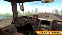 Euro Coach Bus Driving 2018: City Highways USA Screen Shot 2