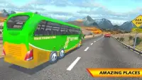 Euro Coach Bus Driving 2018: City Highways USA Screen Shot 0