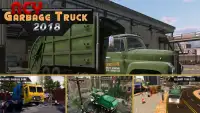 NYC Trash Truck Simulator 2018 - Dump Truck Games Screen Shot 0
